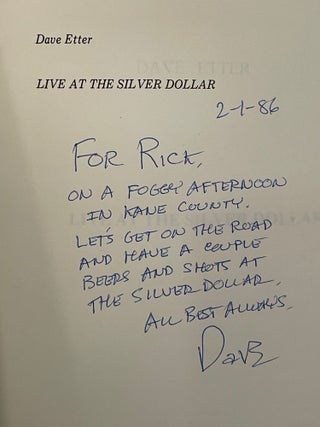 Live at the Silver Dollar [FIRST EDITION]