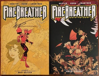 Item #4833 Firebreather [complete in 2 volumes, both signed]. Phil HESTER, SIGNED