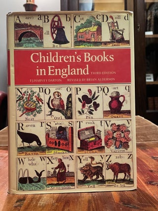 Item #4845 Children's Books in England; Five Centuries of Social Life. F. J. Harvey DARTON
