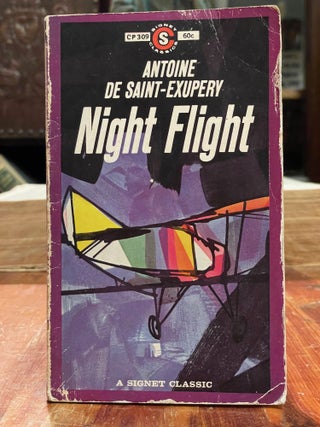Item #4868 Night Flight. Antoine de SAINT-EXUPERY