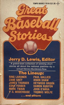 Item #5152 Great Baseball Stories. Jerry D. LEWIS