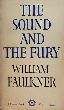 Item #5187 The Sound and the Fury. William FAULKNER