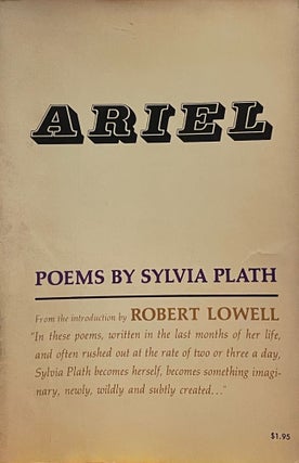 Item #5219 Ariel. Sylvia PLATH, Robert LOWELL