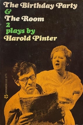 Item #5222 The Birthday Party and The Room. Harold PINTER
