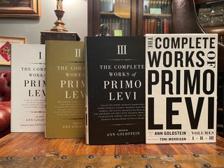 Item #5285 The Complete Works of Primo Levi [complete in 3 volumes]. Primo LEVI, Ann GOLDSTEIN,...