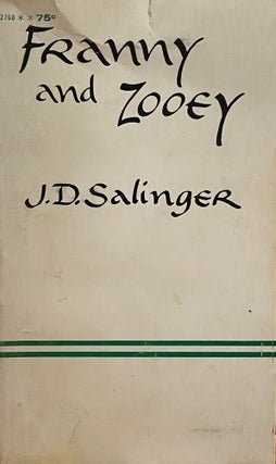Item #5451 Franny and Zoey. J. D. SALINGER