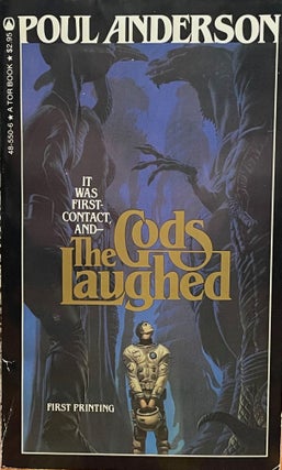 Item #5502 The Gods Laughed [FIRST EDITION]. Poul ANDERSON