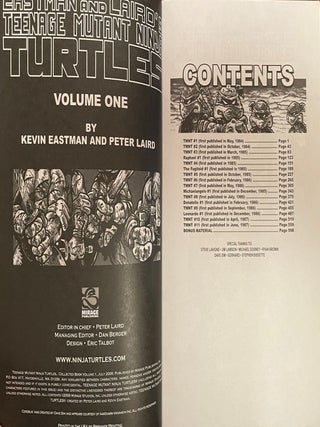 Eastman and Laird's Teenage Mutant Ninja Turtles; TMNT Collected Volume 1