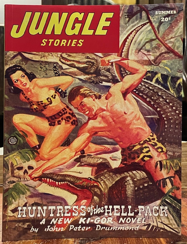 Item #6130 Jungle Stories Vol. 3, No. 5 Summer 1945. PULP MAGAZINES, John Peter DRUMMOND.