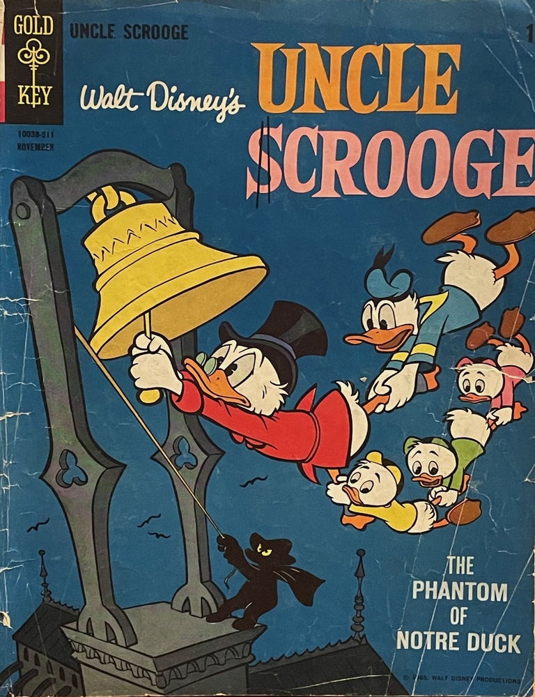 Item #6204 Walt Disney's Uncle Scrooge 60: The Phantom of Notre Duck [FIRST PRINTING]; November 1965. DISNEY.