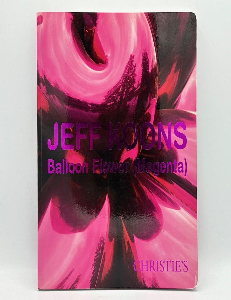 Item #7007 Balloon Flower (Magenta). Jeff KOONS.